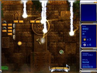 Schneller Arkanoid Clone mit Level-Editor.