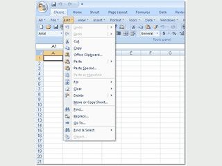 MS Excel 2007 im Look'n Feel von MS Excel 2003