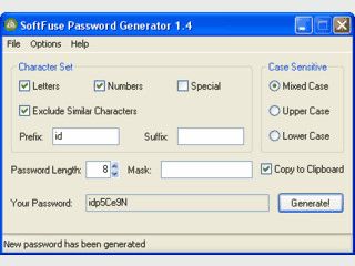 Passwort-Generator der einzelne Passwrter und Passwort-Listen erstellen kann.