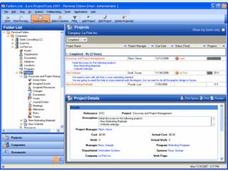 Software zur Projektplanung verschiedenster Aufgaben.