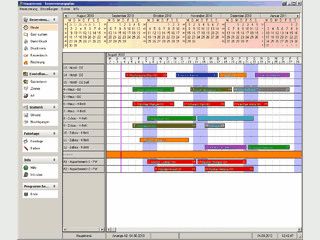 Software fr die Belegungsplanung in Hotels.