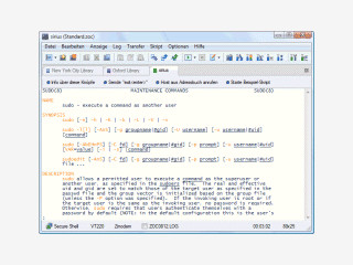 Leistungsfhige Terminalemulation fr Telnet, Modem, SSH, ISDN usw.