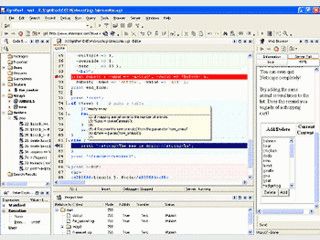 Visuelle Entwicklungsumgebung fr die Programmierung von Perl-Scripts