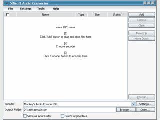 Audio-Formate umwandeln und Audio-Spuren von Video-Dateien extrahieren.