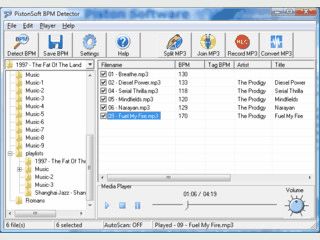 Beats per Minute (BPM) fr MP3-Dateien automatisch ermitteln.