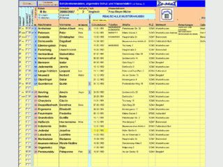 MS Excel-basierte Software zur Ermittlung von Zensuren und Zeugnissen.