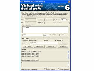 Nutzung und Kontrolle virtueller COM Ports