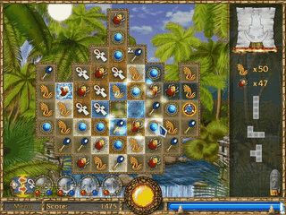 Sammeln Sie 18 Inca Artefakte in 90 Level.