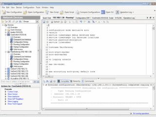 berwachung und automatische nderung der Konfiguration von Netzgerten.