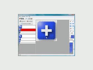 Software zum Erstellen und Bearbeiten von Icons mit vielen Funktionen.