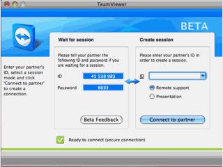 Fernwartung und Filetransfer ber das Internet.