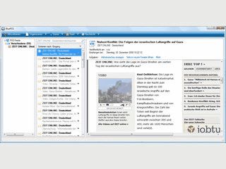 Feed-Reader, der alle gängigen RSS-Formate lesen und archivieren kann