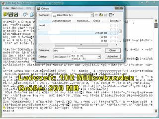 Einfacher Editor fr Text- und Binrdateien.