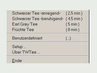 Tee Timer erinnert Sie an die richtige Brhzeit fr Ihren Lieblings-Tee