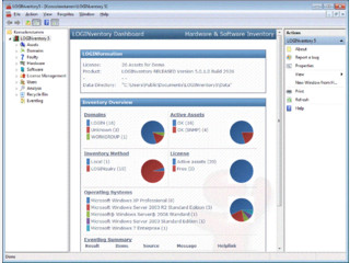 Hardware- und Software-Inventarisierung in Netzwerken.