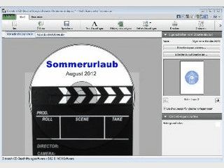 Einfache Software zum Erstellen von Labels und Cover fr CDs/DVDs.