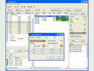 Software fr den Betrieb und die Abrechnung in einem Internet Cafe.