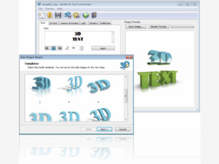 Erstellen von 3D Schriftzgen und/oder Logos mit vielen Einstellungsmglichkeite