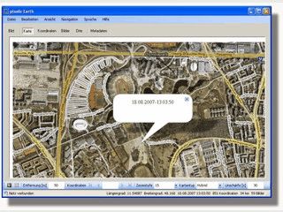 Fgt Digitalbildern Geodaten hinzu.