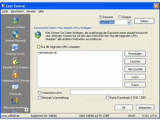 Zeitgesteuerte Zugangs- und Loginkontrolle fr Windows-Rechner