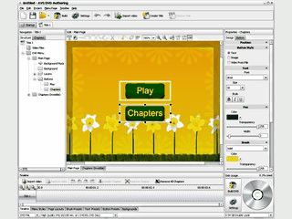 Umfangreiche Software zur Erstellung von Mens fr DVDs