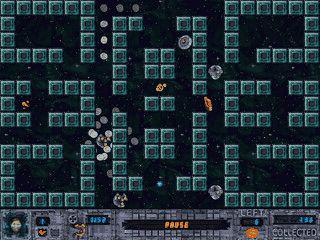 Recht gut gemachter PacMan Clone.