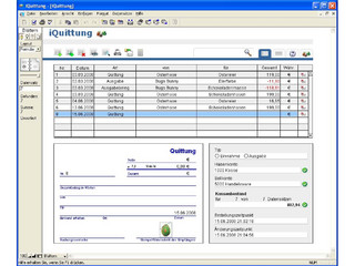 Digitaler Quittungsblock und Kassenbuch mit Exportfunktion fr die FIBU.