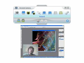 bertrgt den Desktop als Video via Instant Messenger und Skype.