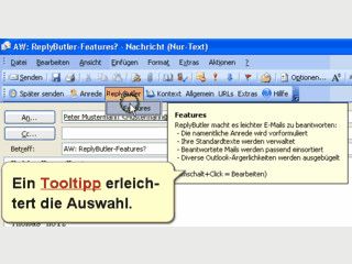 ReplyButler vereinfacht die Beantwortung von Emails durch Vorlagen.