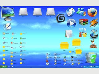 Ersetzt die Icons des Windows Desktops.