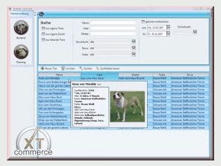 Software fr Tierzchter beliebiger Gattungen mit Ahnentafel, Stammbaum usw.