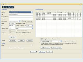 Programm zur komfortablen Verwaltung Ihres Anlagevermgens. 