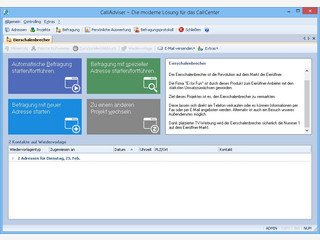 Callcenter Software für das professionelle Telefonmarketing.