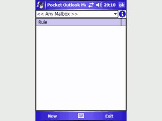 Automatisiert den Email-Eingang von Pocket-Mail durch Filterregeln.