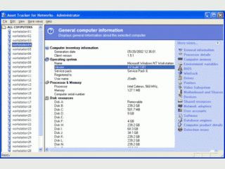 Inventarverwaltung fr Hard- und Software in Netzwerken Export nach SQL und HTM