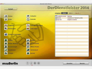 Brosoftware fr Freiberufler und Dienstleister aller Branchen.