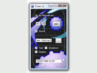 Timer mit Shutdownfunktion