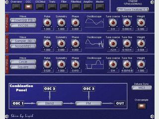 Analoger VST-Synthesizer Sounds: Bsse, Leads, FX, Percussions und z.B. Klavier.