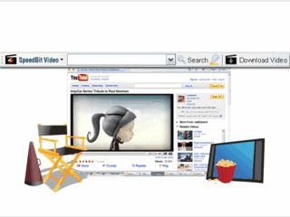 Toolbar fr den Internet Explorer zum Download von Videos.