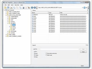 Der O&O RegEditor bietet vollstndigen Zugriff auf die Registrierungsdatenbank.