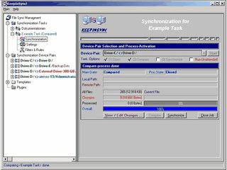 Programm zur Dateisynchronisation über verschiedene Rechner und Datenträger