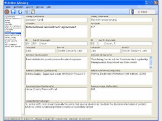Astice Glossary ist ein Werkzeug fr bersetzer.