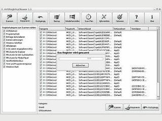 Cleaner fr die Windows Registry.