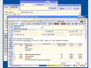 MD5Qt Auftragsbearbeitung und Kontaktmanagement