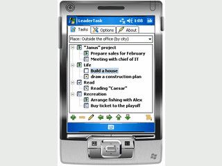 PDA Variante und Ergnzung zum LeaderTask Organizer fr Windows.