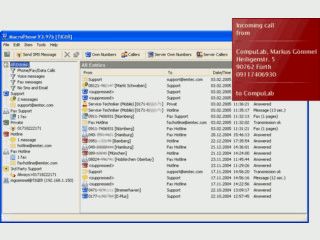 ISDN Anrufmonitor, Anrufbeantworter und Fax mit Email-Weiterleitung