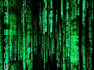 Animierte Matrix als Bildschirmschoner