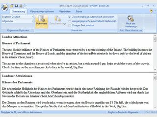 bersetzungsprogramm Englisch - Deutsch - Englisch