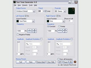 Verwandelt Ihren PC in einen Funktionsgenerator zu Prf- und Lehrzwecken etc.