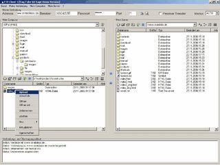 Einfacher FTP Client dessen Name so schlicht wie seine Funktionen ist.